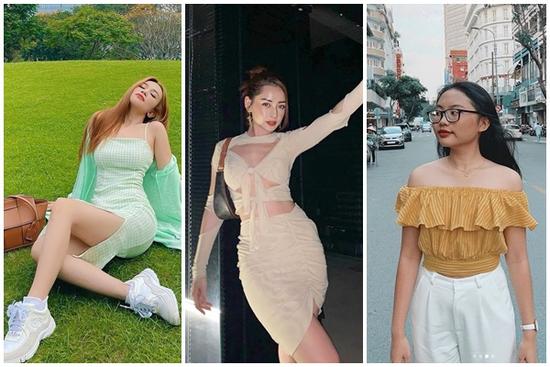 STREET STYLE: Chi Pu mặc đồ khoét táo bạo - Phương Mỹ Chi khoe vai trần