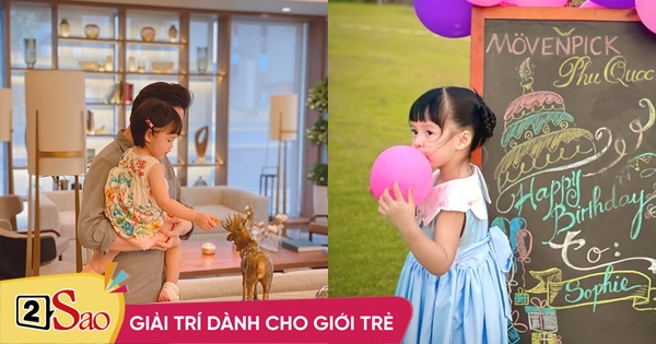 Ngoại hình con gái hoa hậu Đặng Thu Thảo khi tròn 3 tuổi