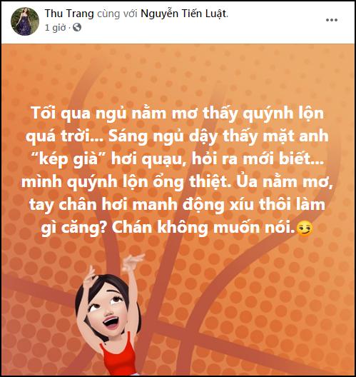 Thu Trang đánh chồng từ giấc mơ ra đời thực-1