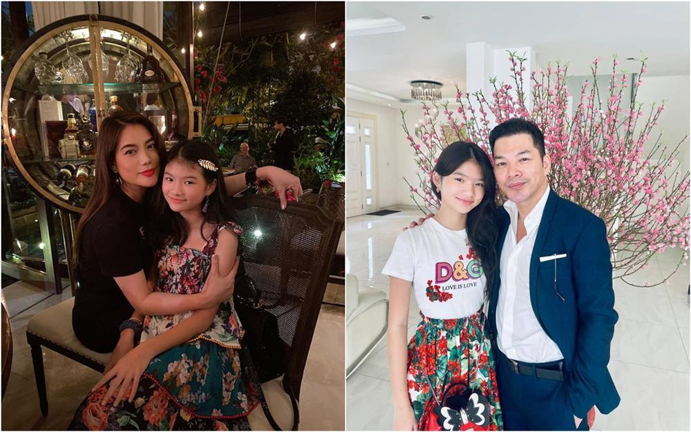 Cậu ấm cô chiêu nhà Lệ Quyên, Trương Ngọc Ánh dát hàng hiệu từ nhỏ-5