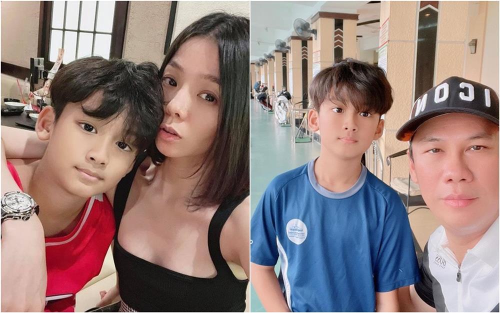 Cậu ấm cô chiêu nhà Lệ Quyên, Trương Ngọc Ánh dát hàng hiệu từ nhỏ-6