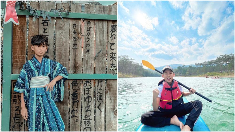 Cậu ấm cô chiêu nhà Lệ Quyên, Trương Ngọc Ánh dát hàng hiệu từ nhỏ-10