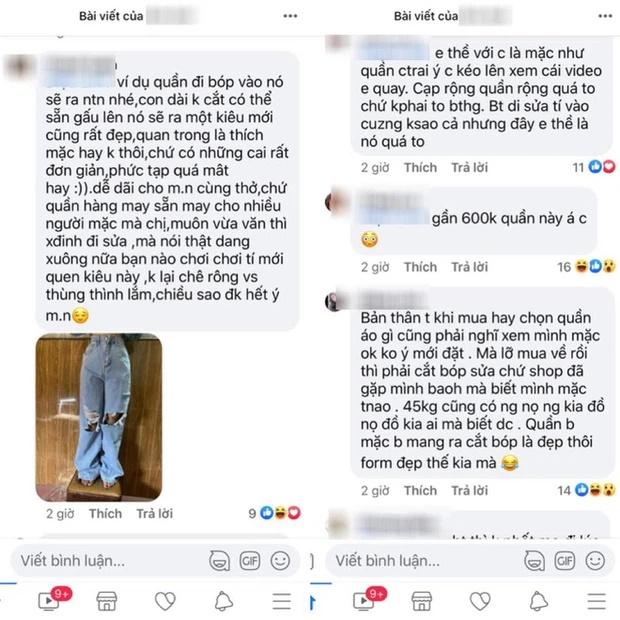 Bi hài một chiếc quần hai số phận, phản hồi của chủ shop gây chú ý-5