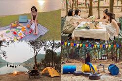 Những tọa độ cắm trại dành cho người 'chơi hệ picnic' ở ngoại thành Hà Nội