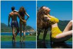 Hồ Ngọc Hà tung ảnh bikini, gây sốt hơn cả là 'bàn tay hư' của Kim Lý