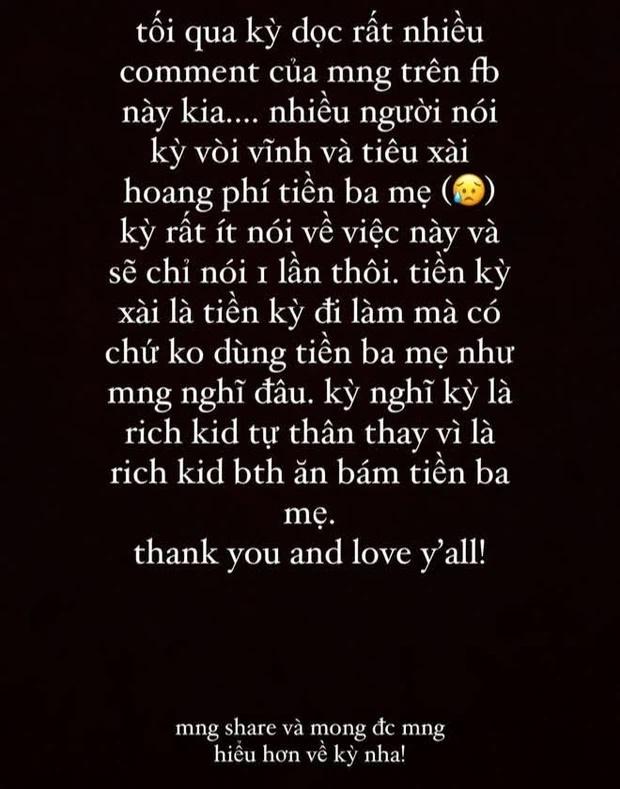 Rich kid 2k3 dùng thẻ đen làm thước kẻ bị chỉ trích ăn bám mà sống hoang-4