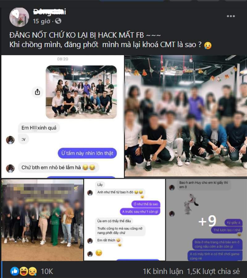 Huy Quần Hoa làm gì khi bị vợ tung tin nhắn giường chiếu với bồ 2k2?-3