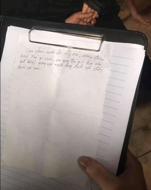 Thanh niên treo cổ để lại thư tuyệt mệnh: Con sang thế giới bên kia cho bớt khổ-2