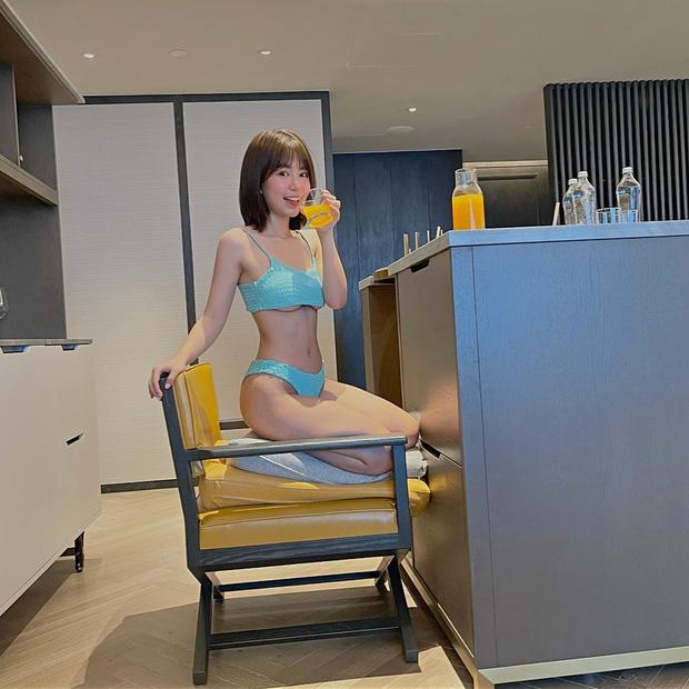 Mẫn Tiên bon chen mốt khoe chân ngực như Ngọc Trinh, Chi Pu-4