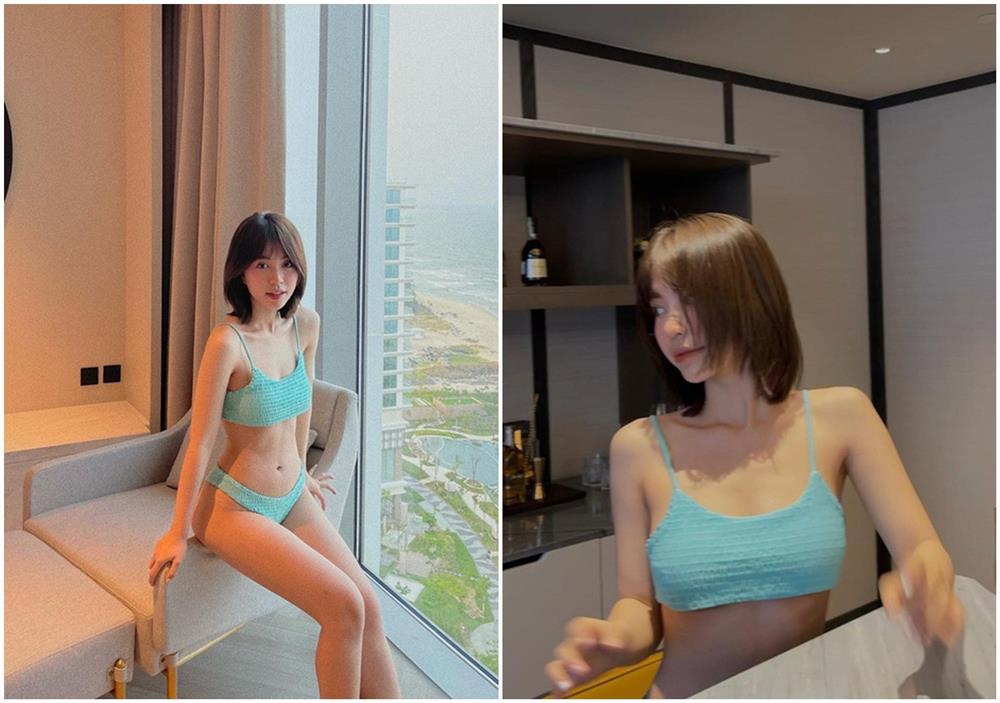 Mẫn Tiên bon chen mốt khoe chân ngực như Ngọc Trinh, Chi Pu-5