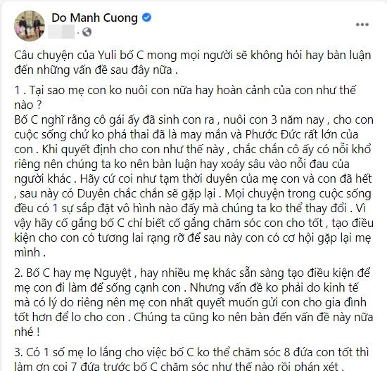 Nhận con nuôi thứ 8, Đỗ Mạnh Cường: Đừng xoáy vào mẹ bé-5