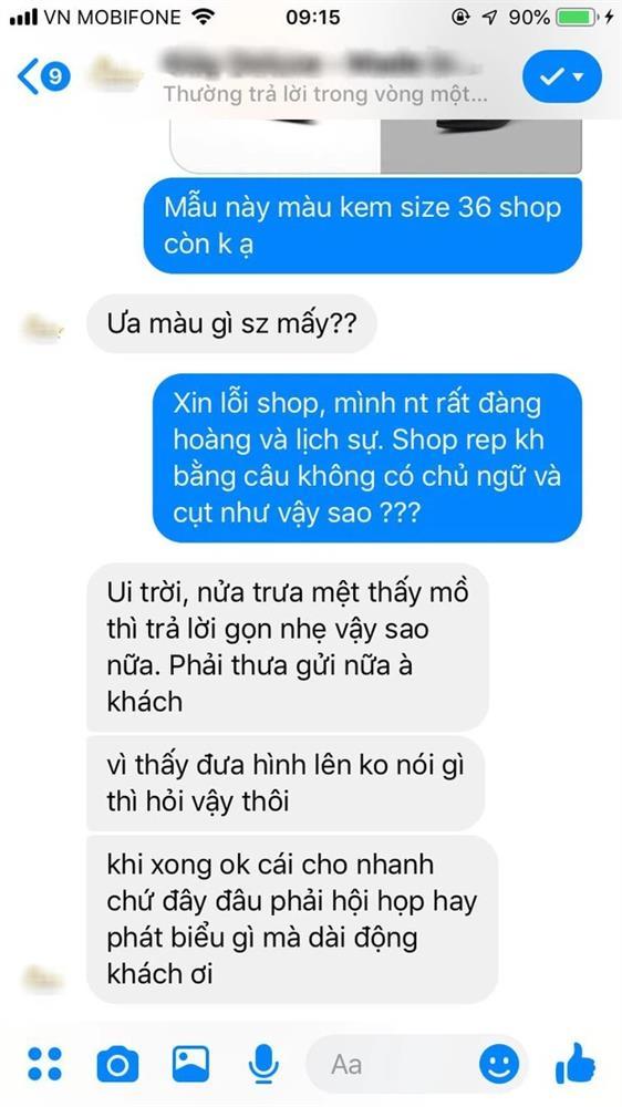 Kiểu đối đáp khó ở của các chủ shop online khiến khách đứng hình-7