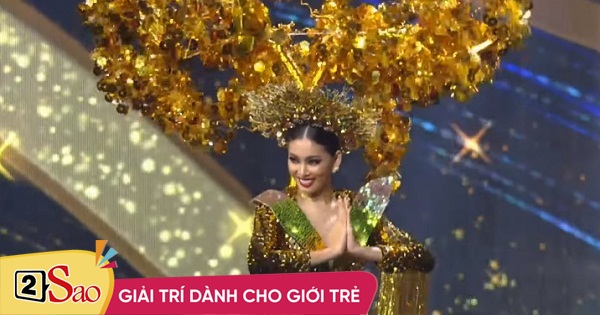 Ngọc Thảo diễn quốc phục ấn tượng tại Miss Grand International