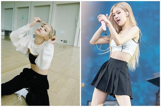 Rosé diện áo 'chẳng tày gang' giống Lisa nhưng netizen chú ý vòng eo gây choáng