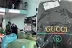 Cận cảnh kho hàng giả Adidas, Nike, Gucci, LV... ở Hà Nội của ông chủ 9x