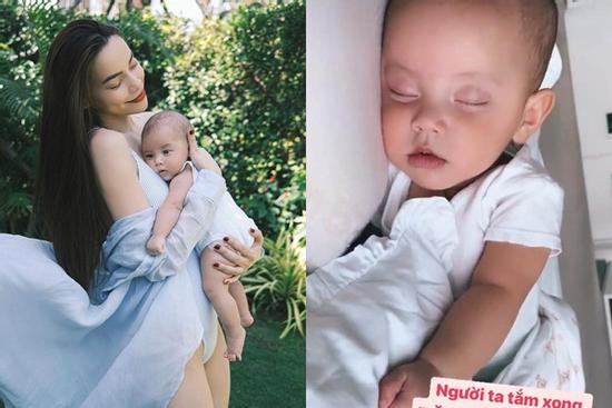 Visual đỉnh của con gái Hà Hồ: Ngủ cũng ra dáng tiểu mỹ nhân