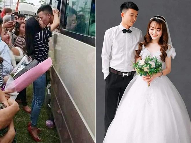 Cặp đôi xứ Nghệ gây bão vì nụ hôn ngày nhập ngũ 2 năm trước, giờ đã về chung nhà-1