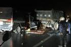 Xe khách tông xe tải, 3 người tử vong ở Thái Nguyên