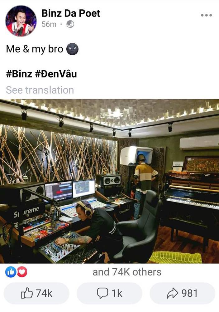 Binz kết hợp cùng Đen Vâu tung bài mới vào giờ tréo ngoe, nghe ngay để không tối cổ-1