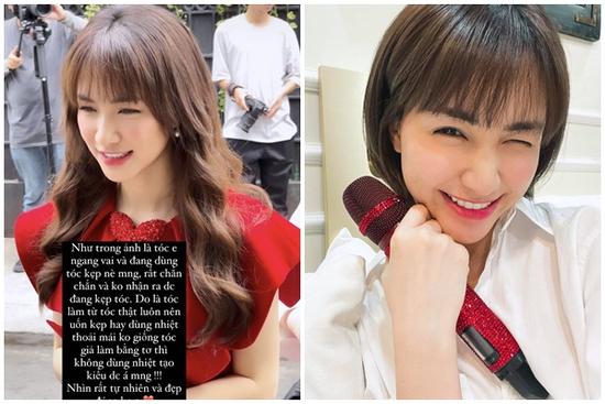 Tip 'hô biến' tóc tém thành tóc dài không hề 'giả trân' của Hòa Minzy