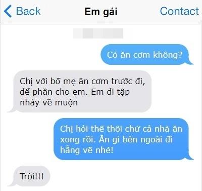 Loạt tin nhắn của chị gái khiến bạn đắng cay thừa nhận chị em cây khế là có thật-2