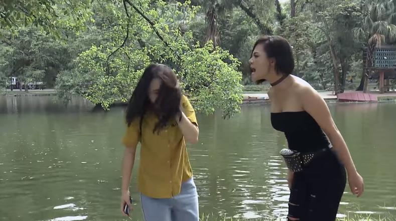 Những màn đánh ghen rợn người trên phim Việt-1