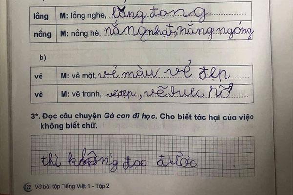 Bài kiểm tra chấm 9,5 điểm, cô giáo cà khịa 4 chữ ai đọc cũng giật mình-2