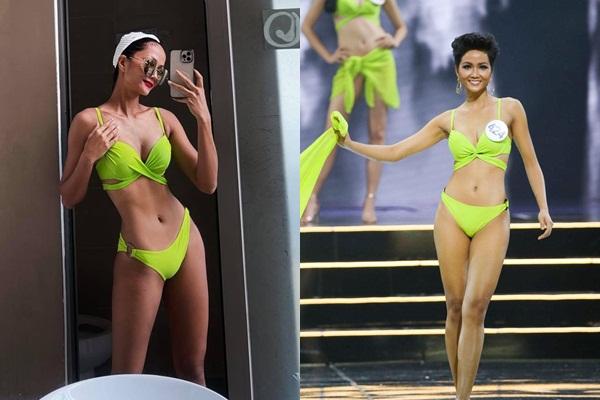 HHen Niê diện bikini khoe vòng 3 bốc lửa-4