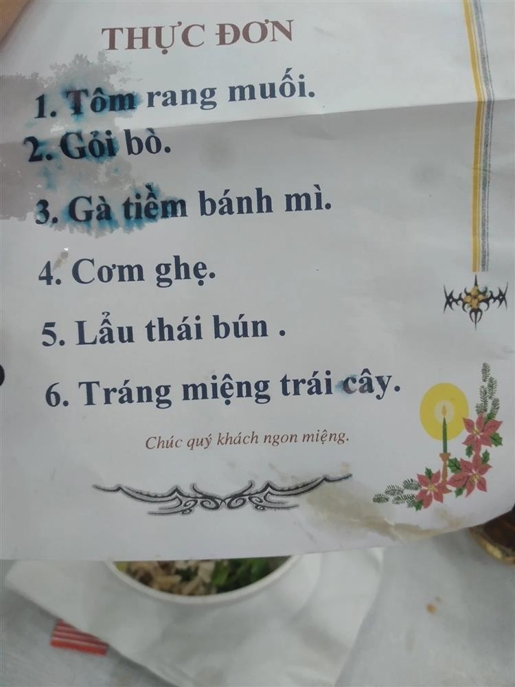 Dân mạng mổ xẻ chuyện thực đơn trong lễ cưới ở miền Tây-4