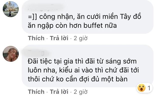 Dân mạng mổ xẻ chuyện thực đơn trong lễ cưới ở miền Tây-8