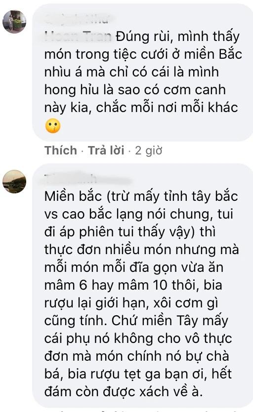 Dân mạng mổ xẻ chuyện thực đơn trong lễ cưới ở miền Tây-9