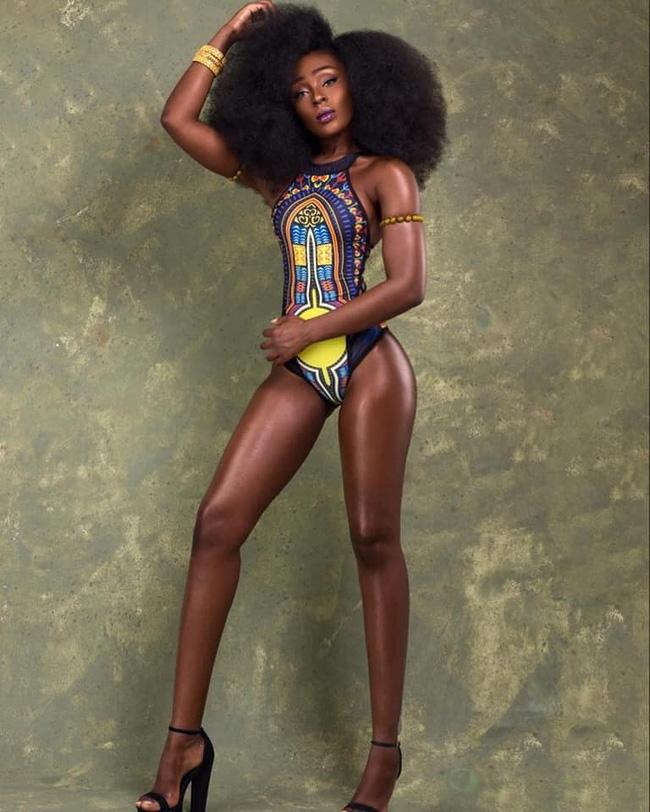 Bỏng mắt ảnh bikini khoe vòng 3 hơn 1m của Tân Hoa hậu da màu-9