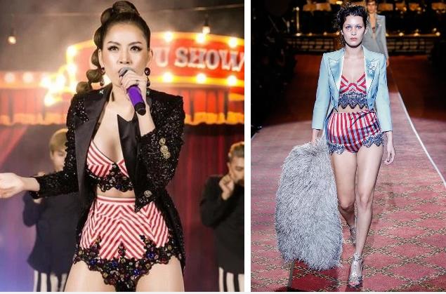 Chi Pu và loạt trang phục khó đỡ: Hết cánh bướm dối gian lại đến váy nhái-5