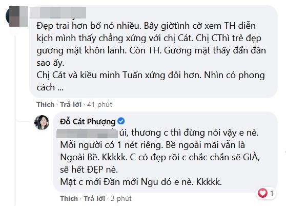 Thái Hòa bị chê xấu hơn Kiều Minh Tuấn, Cát Phượng nói gì?-4