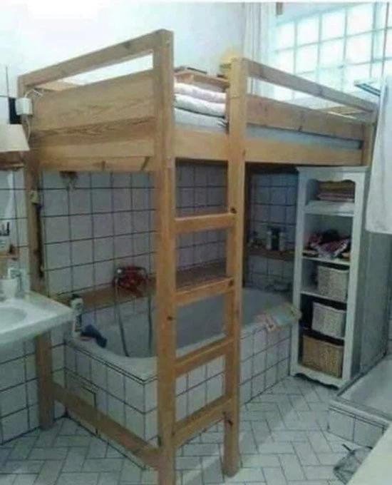 Các kiểu thiết kế nội thất ‘khác người’, trông chỉ muốn đập đi xây lại-6