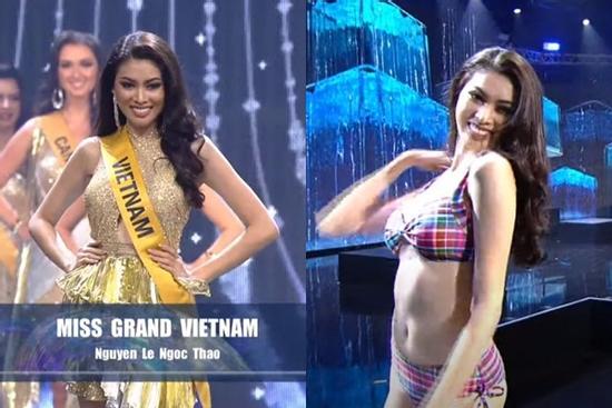 Ngọc Thảo xin lỗi vì phần thi 8.75 chung kết Miss Grand