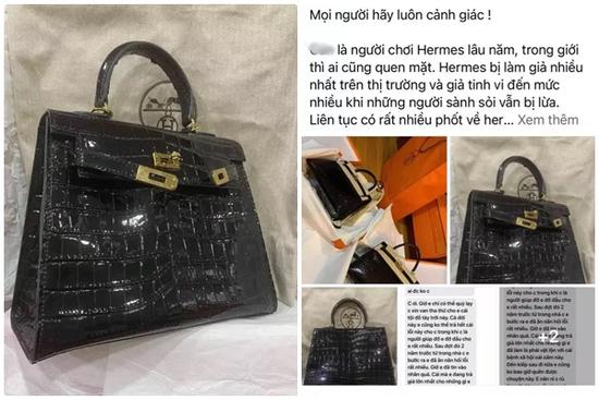 Dân chơi tố 1 stylist đánh tráo túi Hermes 1,5 tỷ lấy tiền sống ảo