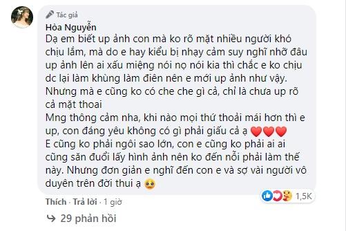 Nỗi sợ của Hòa Minzy khi công khai con-3