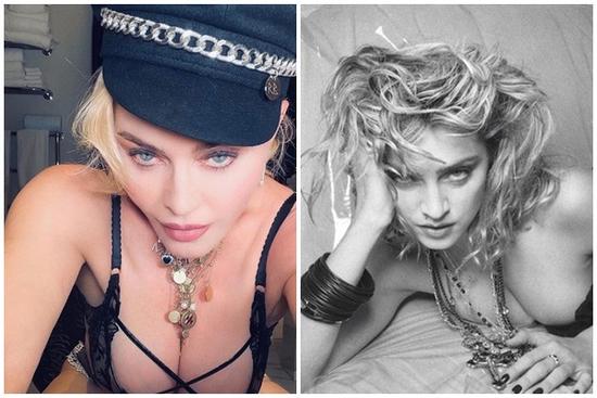 Choáng với ảnh nóng táo bạo của diva 63 tuổi Madonna