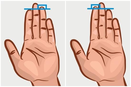 Muốn tìm bạn trai thành đạt, cứ nhìn vào chiều dài ngón trỏ là biết