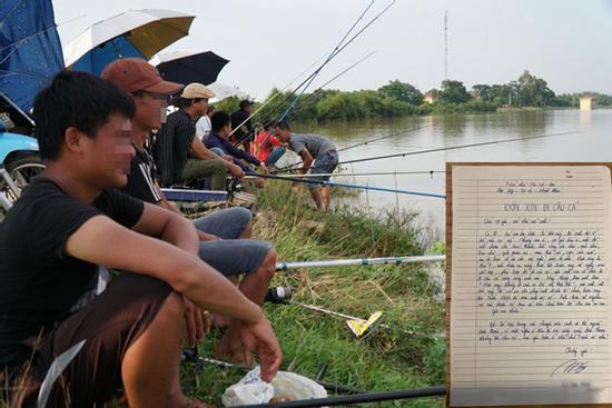 Lá đơn xin đi câu cá chồng gửi 'nóc nhà' khiến hội anh em giật mình