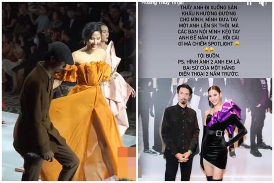 Hoàng Thùy lên tiếng trước nghi vấn nắm tay Đen Vâu chiếm spotlight