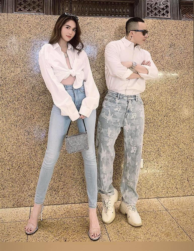 Bị móc mỉa chuyện nhạy cảm với Vũ Khắc Tiệp, Ngọc Trinh coi như điếc-1