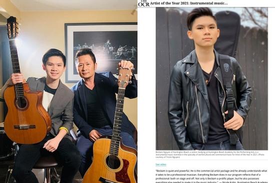 Con trai Bằng Kiều được đề cử danh hiệu Nghệ Sĩ Của Năm 2021 tại Mỹ