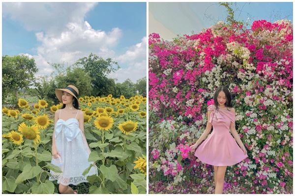 9x xinh đẹp cứ đến mùa hoa là lại hóa thân thành công chúa-9