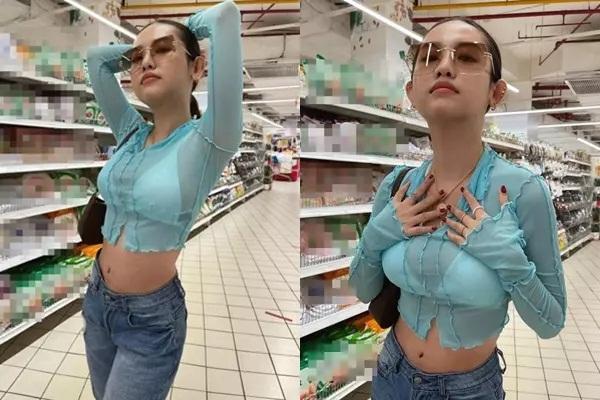 Thúy Vi show ảnh hằn rõ vùng nhạy cảm, antifan còm thô tục-5