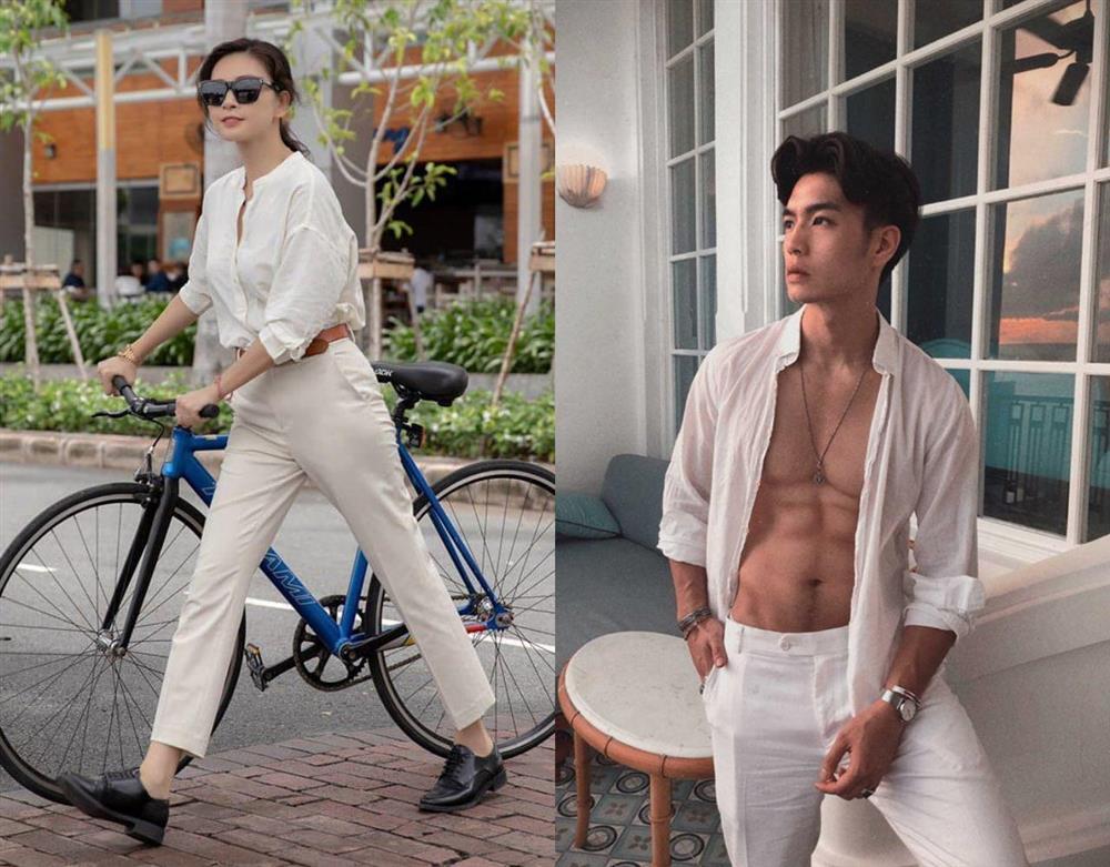 Lý Nhã Kỳ chuộng đồ trắng khi sánh đôi bên phi công-11