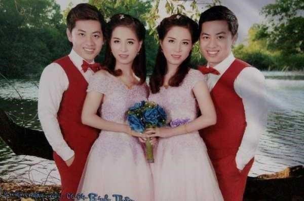 Những cặp song sinh cưới anh em song sinh, thường xuyên nhận nhầm vợ-6