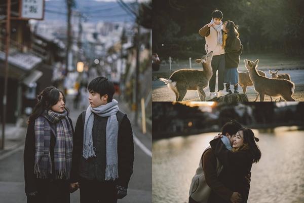 Cặp du học sinh Việt tại Tokyo chớp bộ ảnh cưới tuyệt đẹp dưới cơn mưa-12