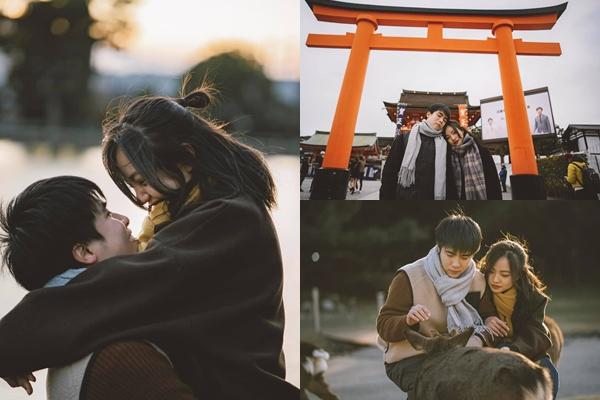 Cặp du học sinh Việt tại Tokyo chớp bộ ảnh cưới tuyệt đẹp dưới cơn mưa-13